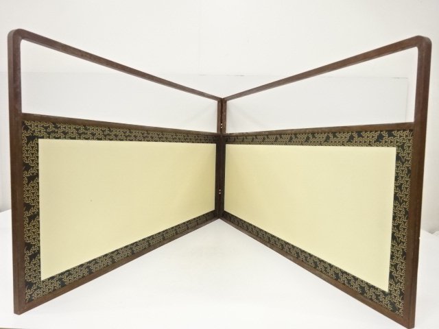 JAPANESE COLLECTIBLE / DOKUGAKU TSUNAGI FURNACE FOLDING SCREEN